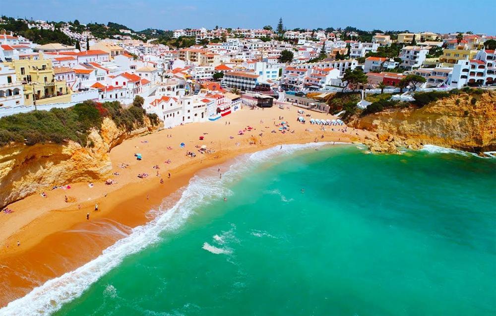 Carvoeiro Roof Top Apartment, Next To The Beach! Exteriör bild